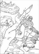 Fantastic Four coloring page (072)