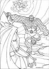 Fantastic Four coloring page (073)