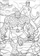 Fantastic Four coloring page (078)