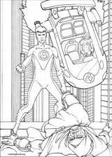 Fantastic Four coloring page (079)