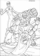 Fantastic Four coloring page (082)