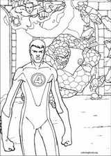 Fantastic Four coloring page (083)