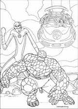 Fantastic Four coloring page (084)