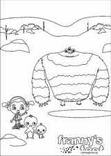 Franny's Feet coloring page (012)