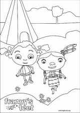 Franny's Feet coloring page (015)