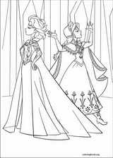 Frozen coloring page (008)