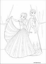 Frozen coloring page (013)