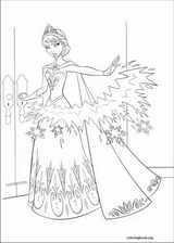 Frozen coloring page (015)