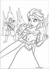 Frozen coloring page (022)