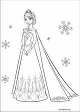 Frozen coloring page (035)