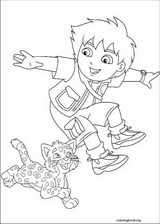 Go, Diego, Go! coloring page (012)