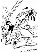 Goofy coloring page (018)