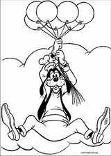 Goofy coloring page (022)