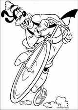 Goofy coloring page (023)