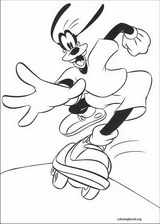 Goofy coloring page (033)