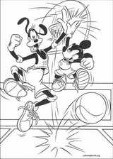 Goofy coloring page (038)