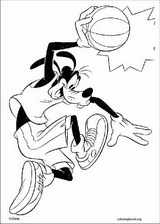 Goofy coloring page (043)