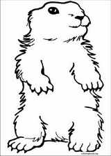 Groundhog Day coloring page (004)