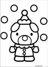 Hello Kitty coloring page (007)