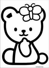 Hello Kitty coloring page (009)