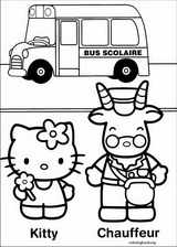 Hello Kitty coloring page (029)