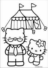 Hello Kitty coloring page (041)