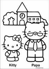 Hello Kitty coloring page (042)