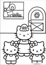 Hello Kitty coloring page (043)