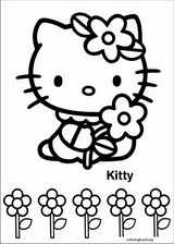 Hello Kitty coloring page (046)