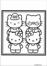 Hello Kitty coloring page (050)