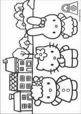 Hello Kitty coloring page (052)