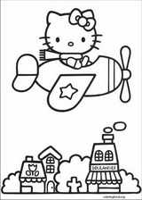 Hello Kitty coloring page (056)