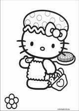 Hello Kitty coloring page (059)