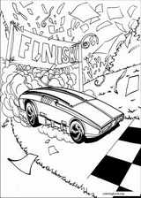 Hot Wheels coloring page (010)