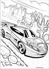 Hot Wheels coloring page (016)