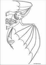 How To Train Your Dragon coloring page (001)