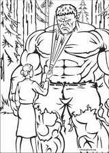 Hulk coloring page (003)