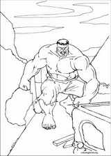 Hulk coloring page (010)