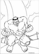 Hulk coloring page (015)