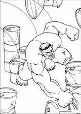 Hulk coloring page (018)