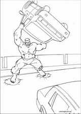 Hulk coloring page (021)