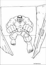 Hulk coloring page (022)