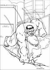 Hulk coloring page (024)