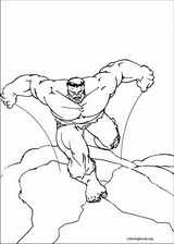 Hulk coloring page (026)