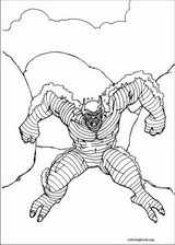 Hulk coloring page (039)