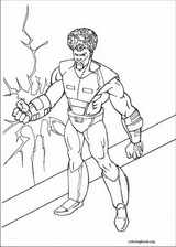 Hulk coloring page (050)
