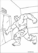 Hulk coloring page (057)
