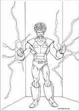 Hulk coloring page (059)