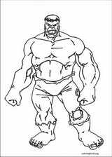 Hulk coloring page (075)