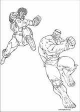 Hulk coloring page (081)